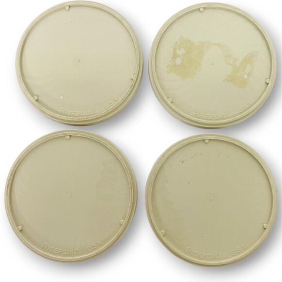 Vintage Coasters Ideal Electric Advertising Retro Drink Table protector set of 4 - Picture 3 of 7